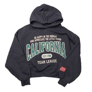 Zara girls 11-12Y California League Grey Hoodie